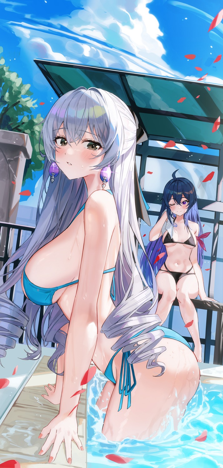 K J Honkai Star Rail Bronya Rand Seele Honkai Star Rail Bikini